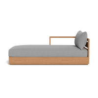 Hayman Teak Chaise Left