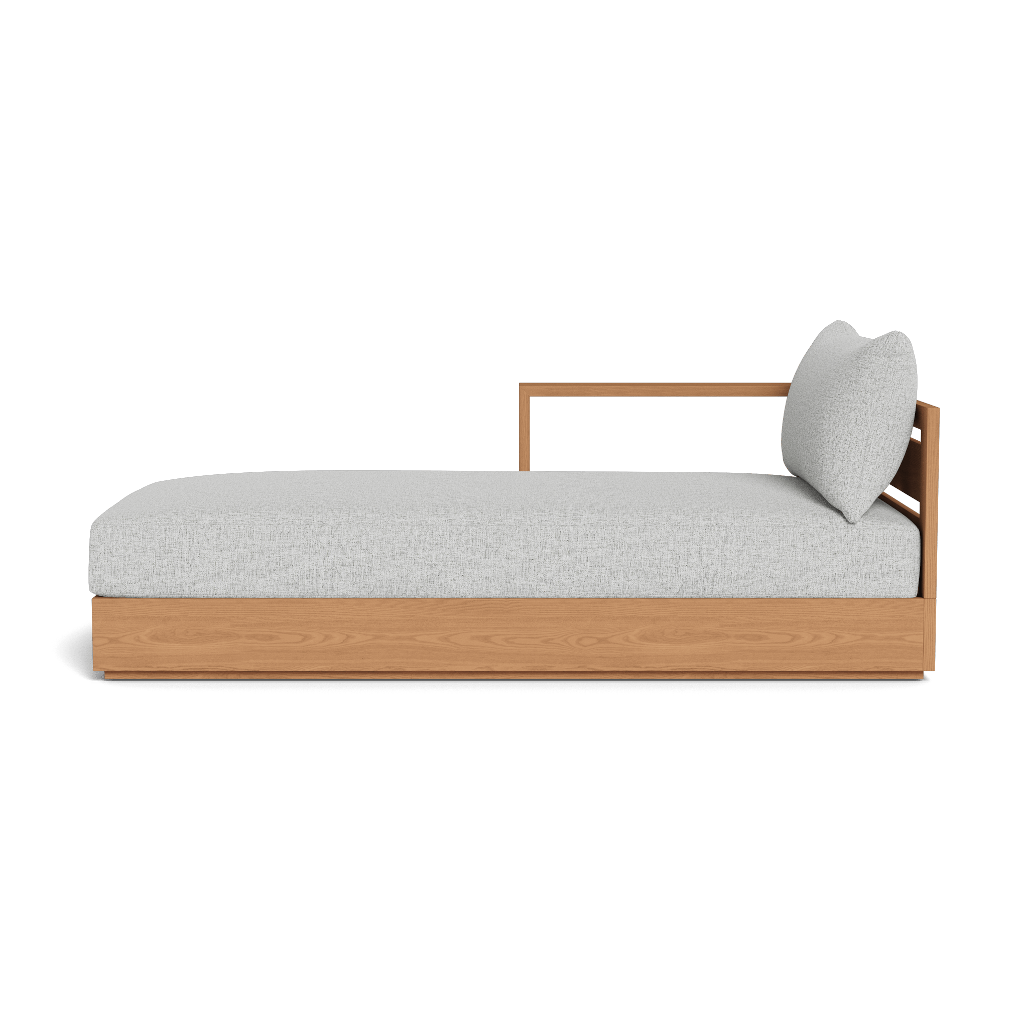 Hayman Teak Chaise Left