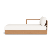 Hayman Teak Chaise Left