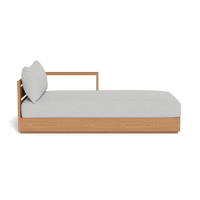 Hayman Teak Chaise Right