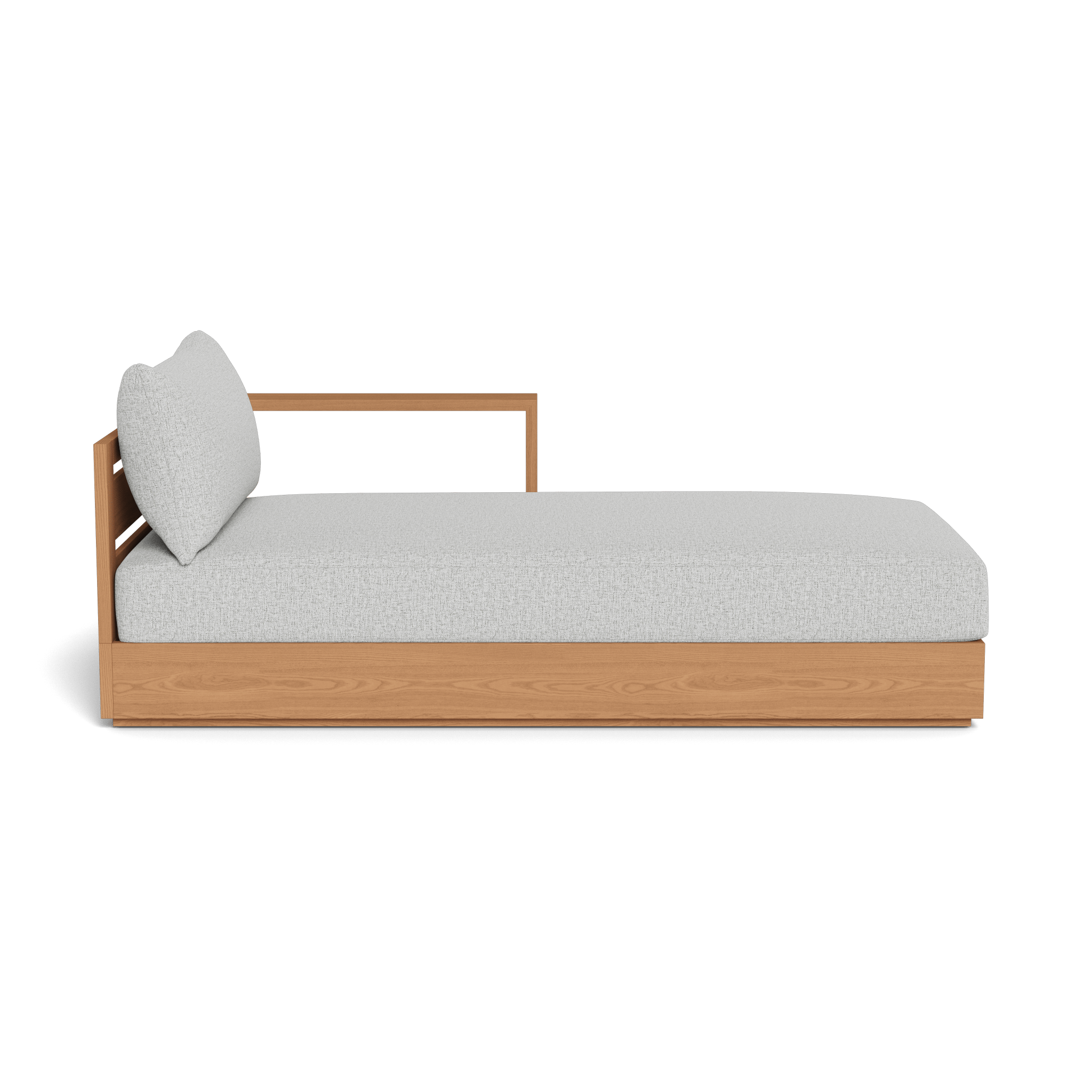 Hayman Teak Chaise Right