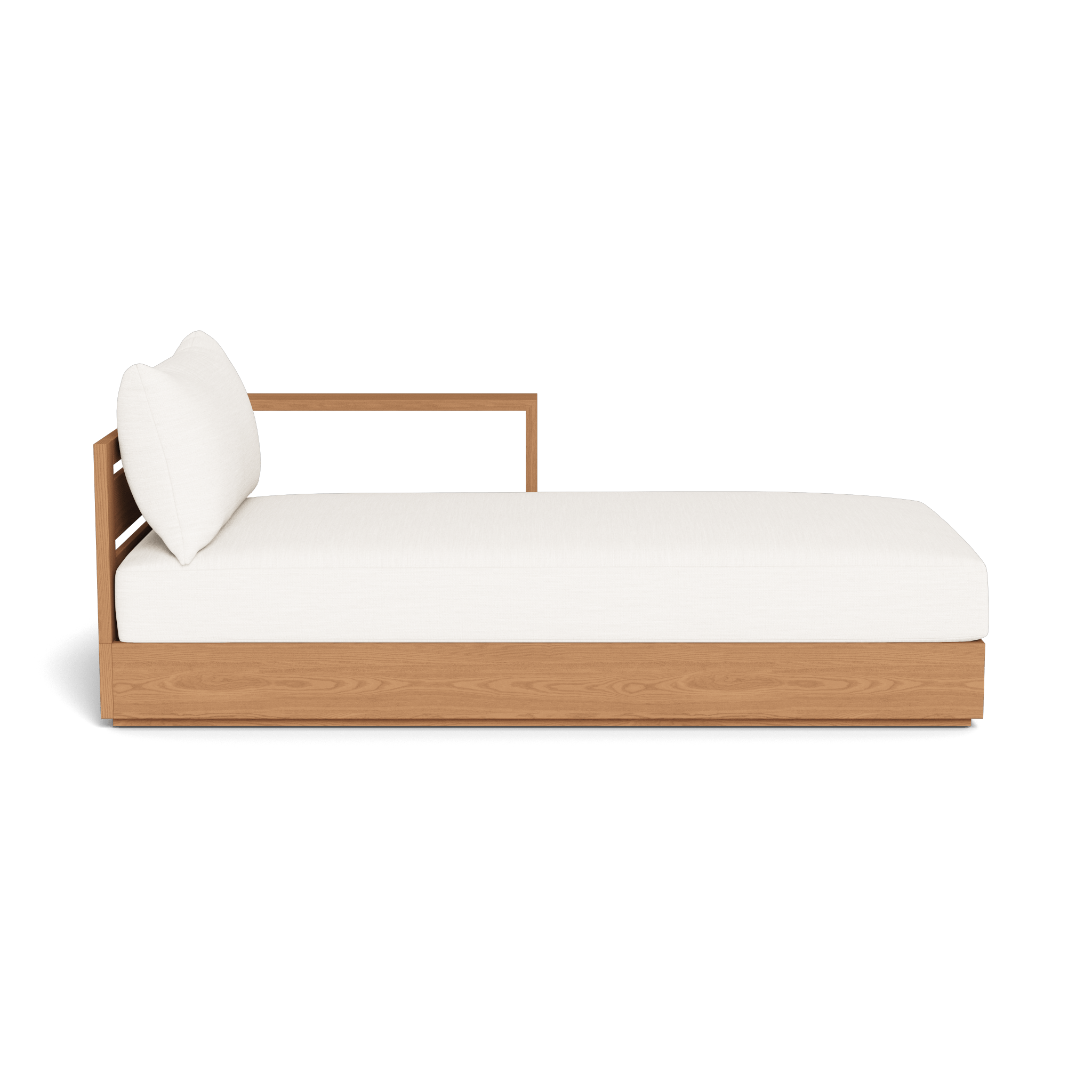 Hayman Teak Chaise Right