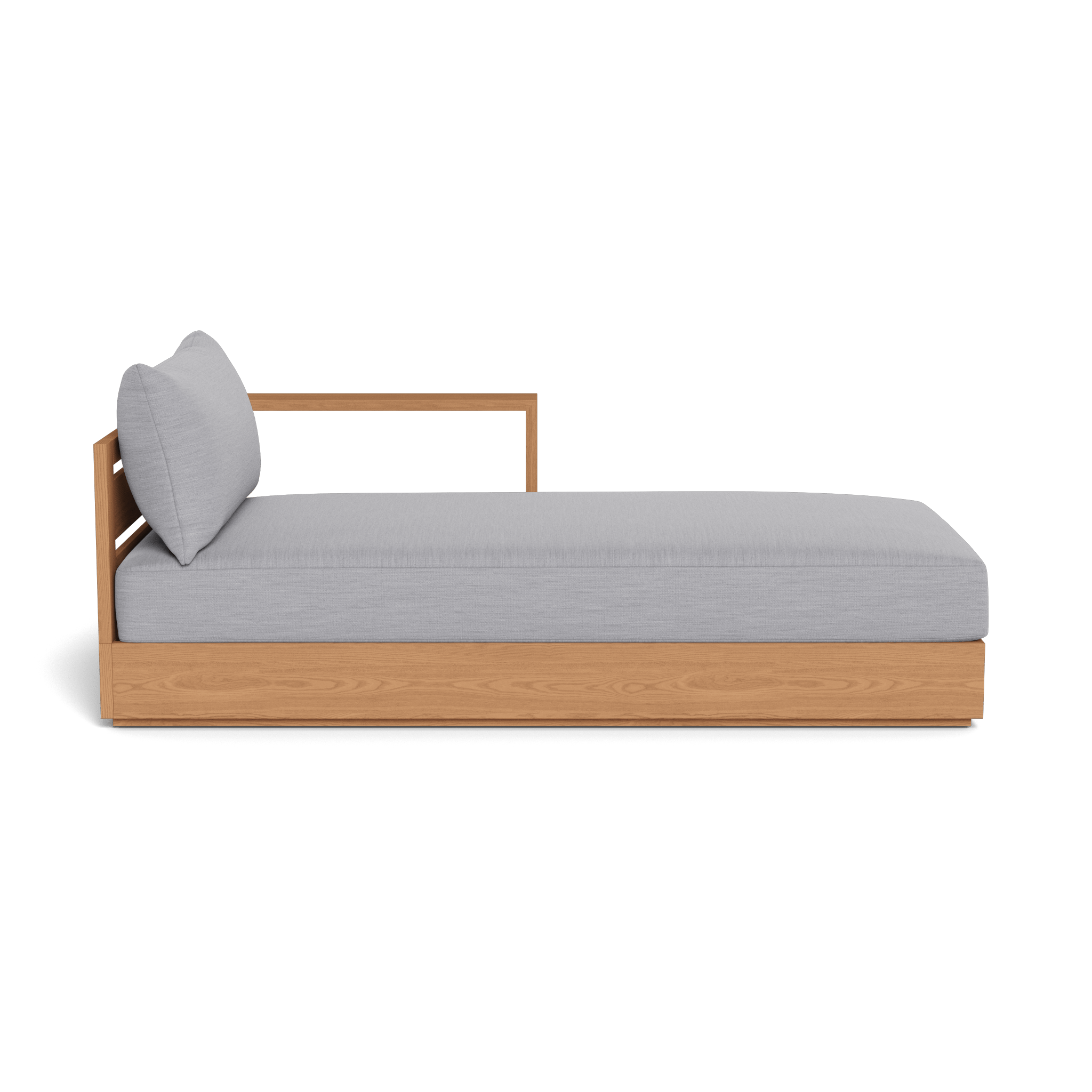 Hayman Teak Chaise Right