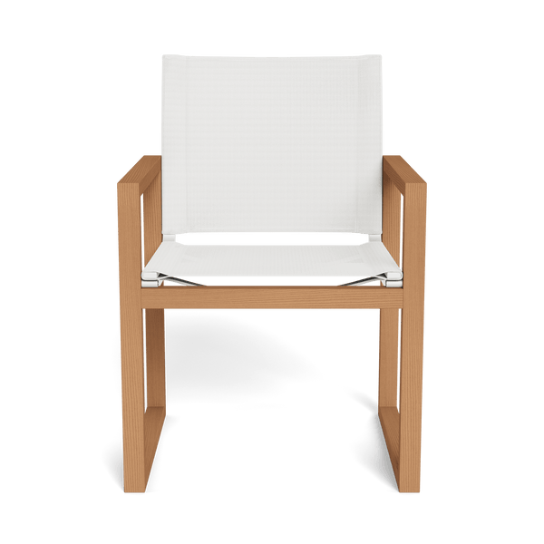 Hayman Teak Dining Chair - Harbour - ShopHarbourOutdoor - HYTK-01A-TENAT-BAWHI