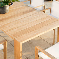 Τραπεζαρία Hayman από Teak 106"