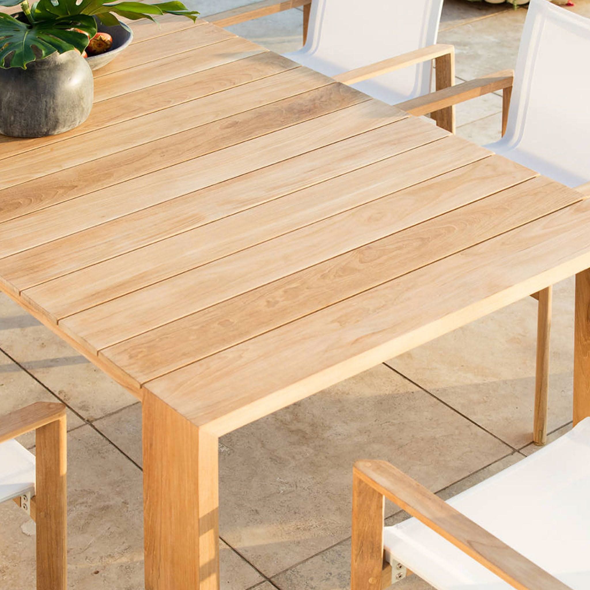 Τραπεζαρία Hayman από Teak 106"
