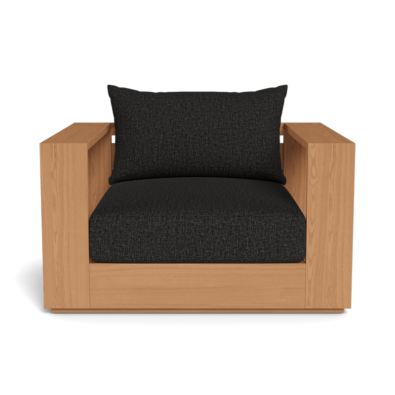 Hayman Teak Lounge Chair - Harbour - ShopHarbourOutdoor - HYTK-08A-TENAT-BAWHI-COPMID
