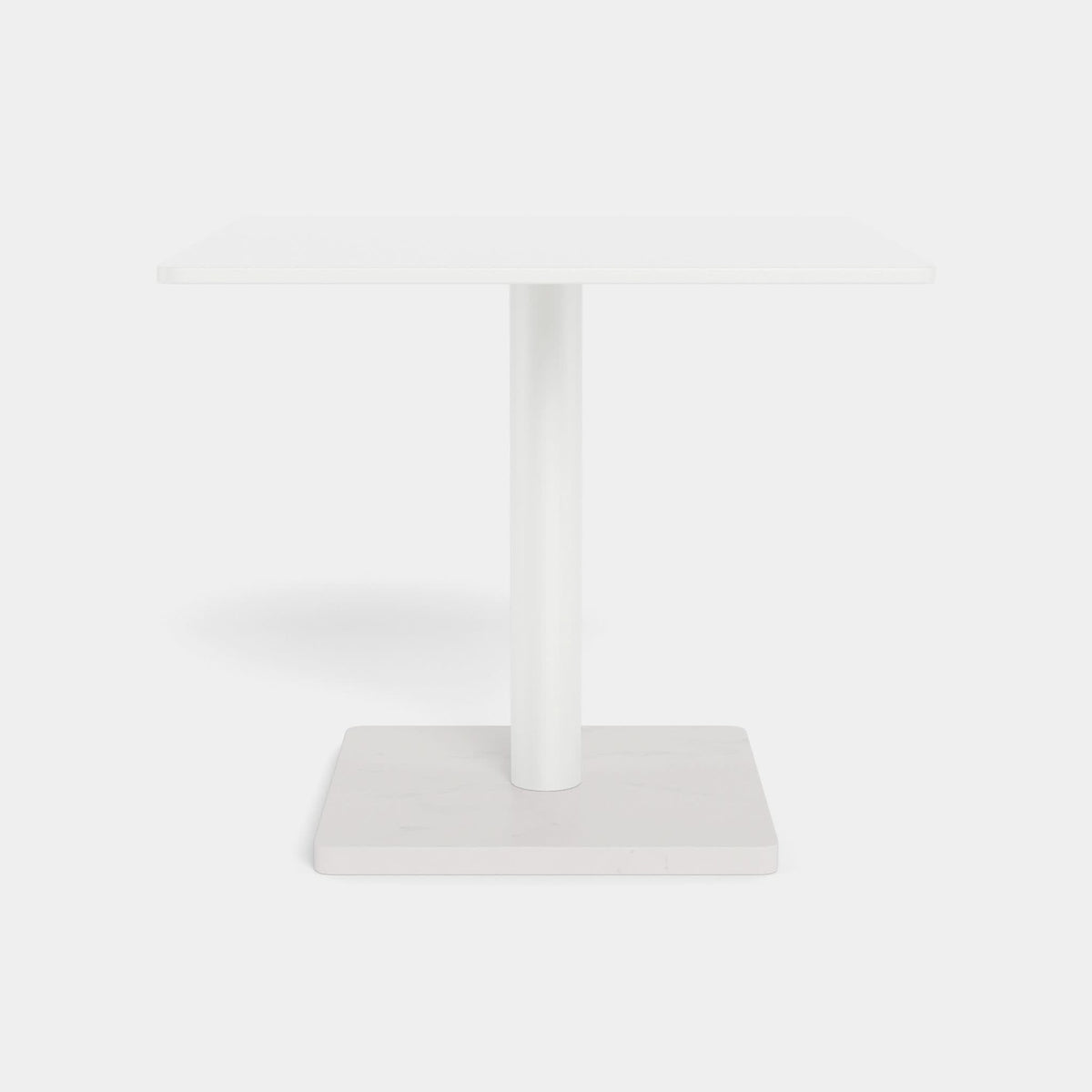 Madison Square Side Table | Aluminum Asteroid, Granite Black,