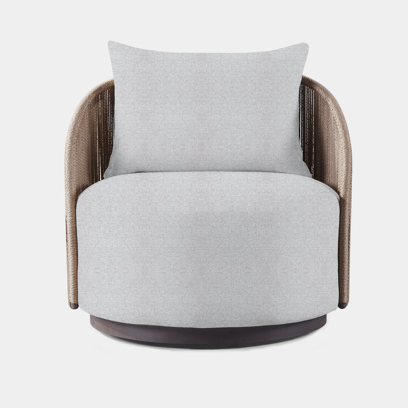 Milan Swivel Lounge Chair - Harbour - Harbour - MILA-08F-ALBRZ-TWDUN-COPSAN