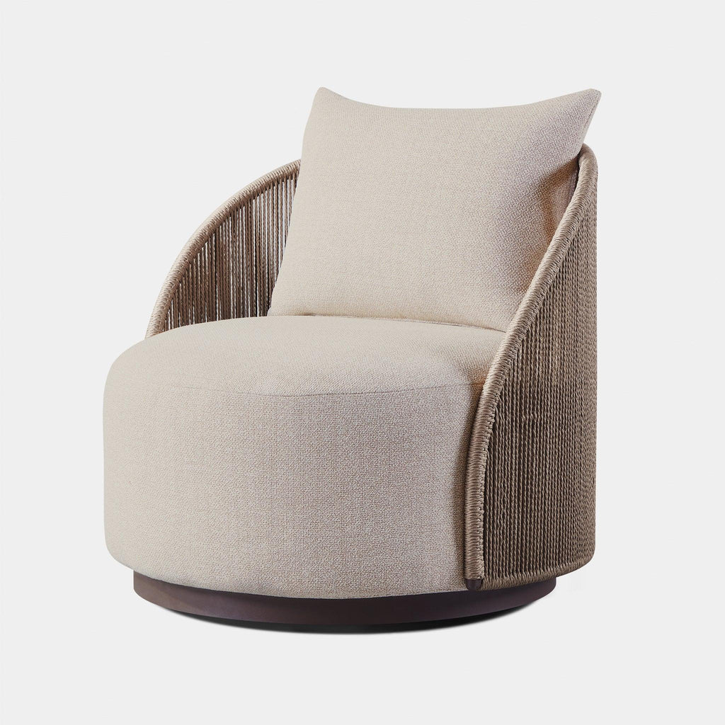 Milan Swivel Lounge Chair - Harbour