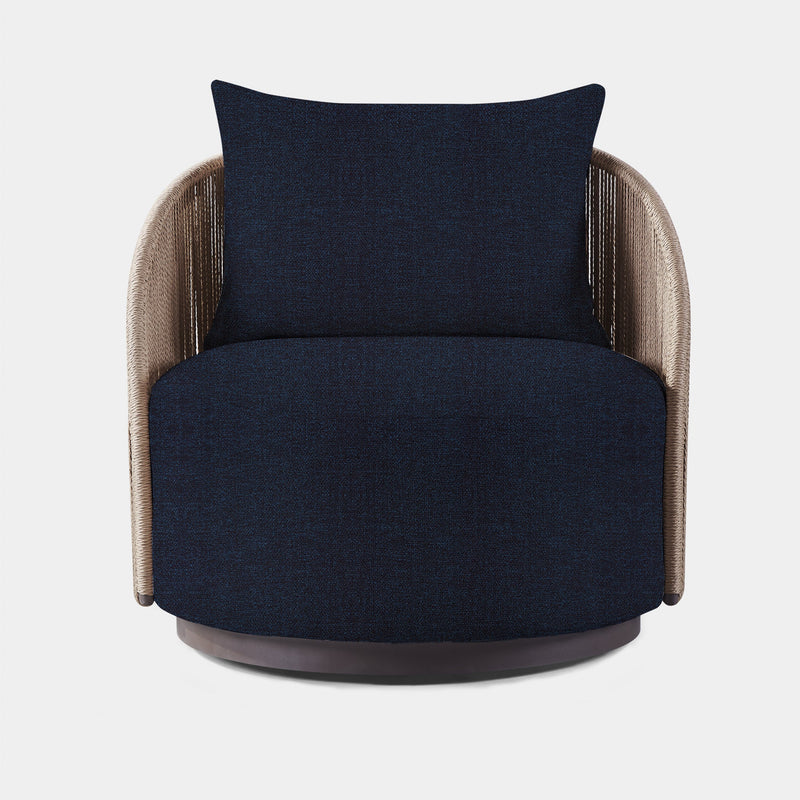Milan Swivel Lounge Chair - Harbour - Harbour - MILA-08F-ALBRZ-TWDUN-SIEIND