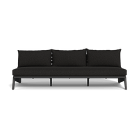 MLB Aluminum 3 Seat Armless Sofa