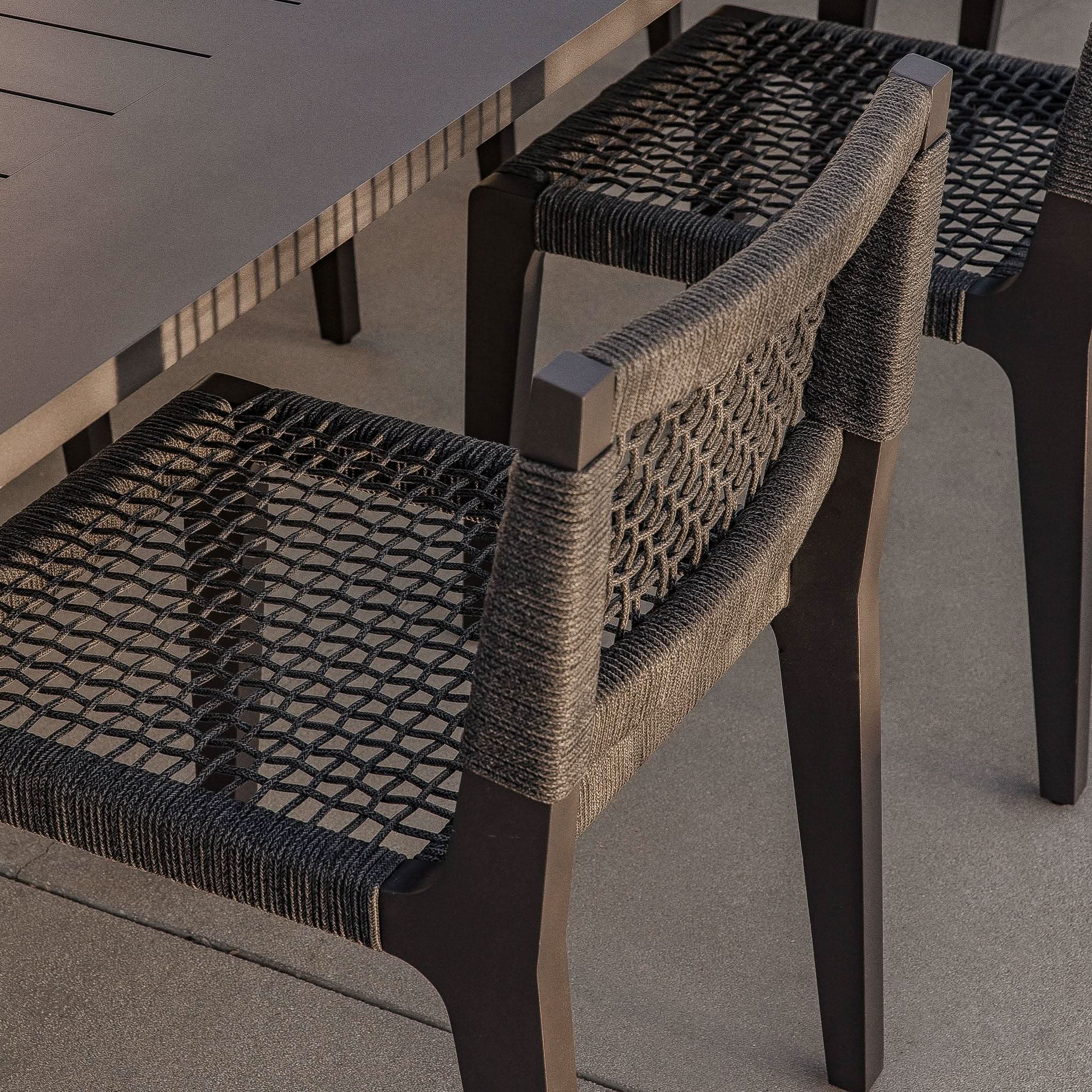 MLB Aluminum Armless Dining Chair
