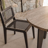 MLB Aluminum Armless Dining Chair