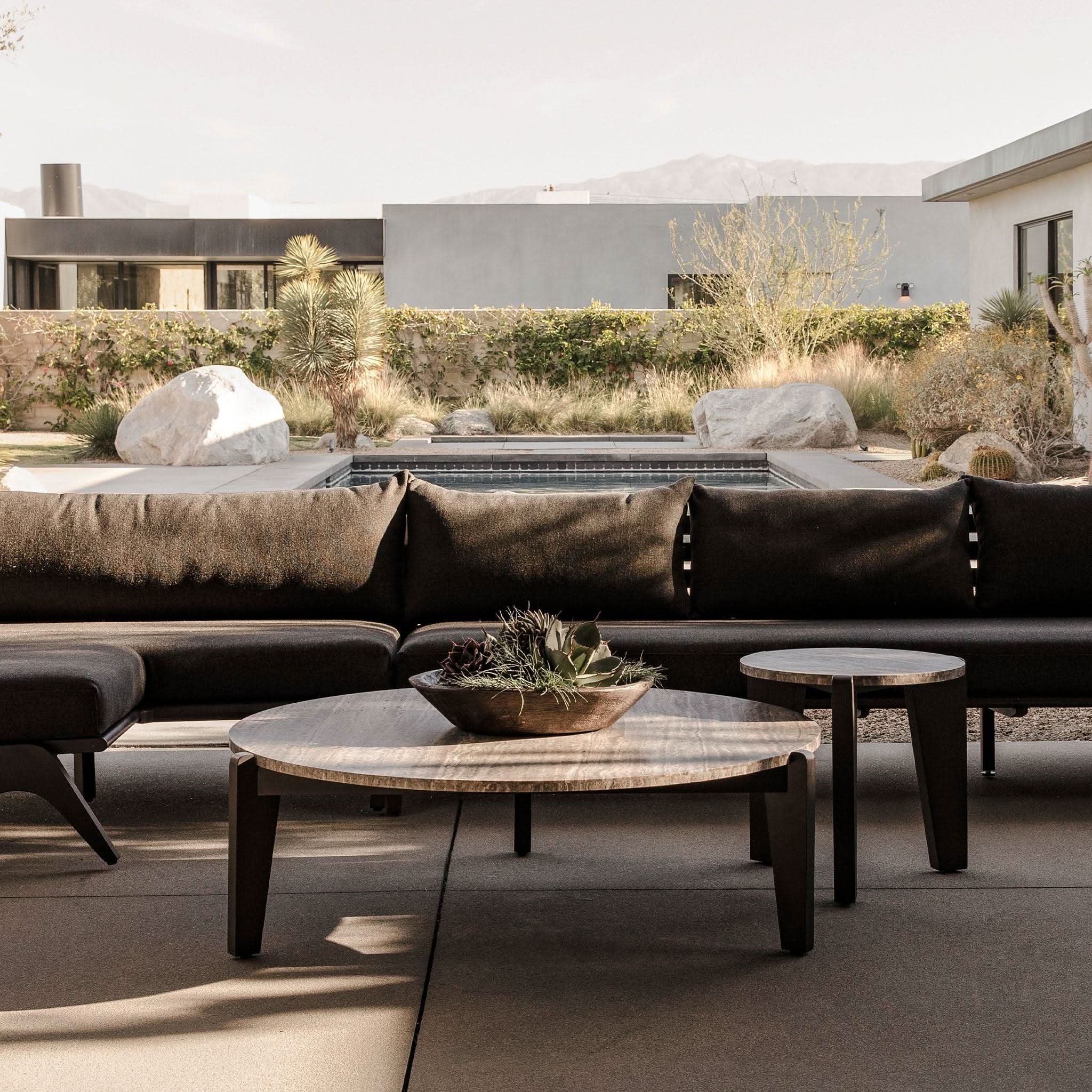 MLB Aluminum Round Coffee Table