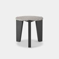 MLB Aluminum Round Side Table