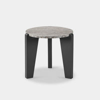 MLB Aluminum Round Side Table