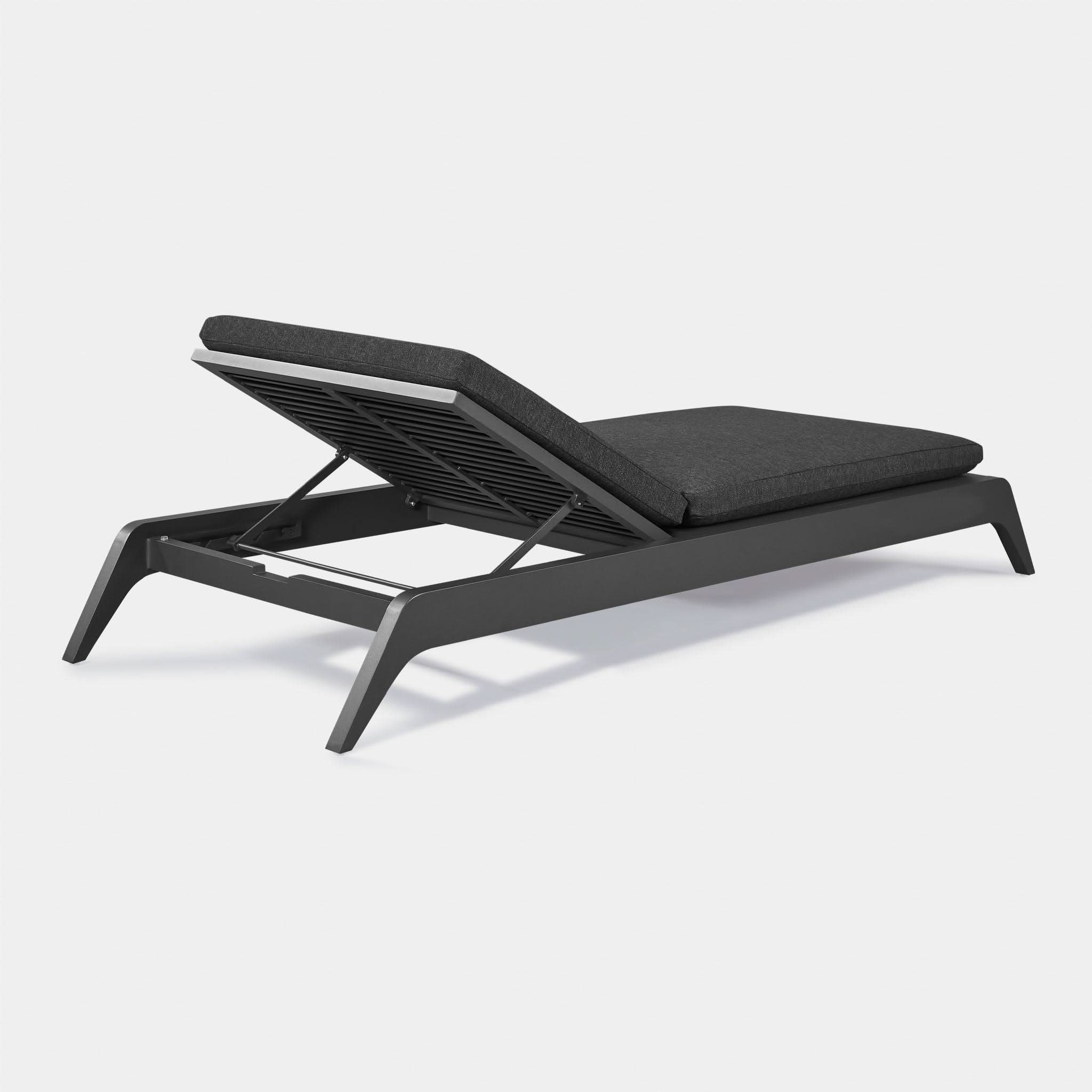 MLB Aluminum Slatted Sun Lounge