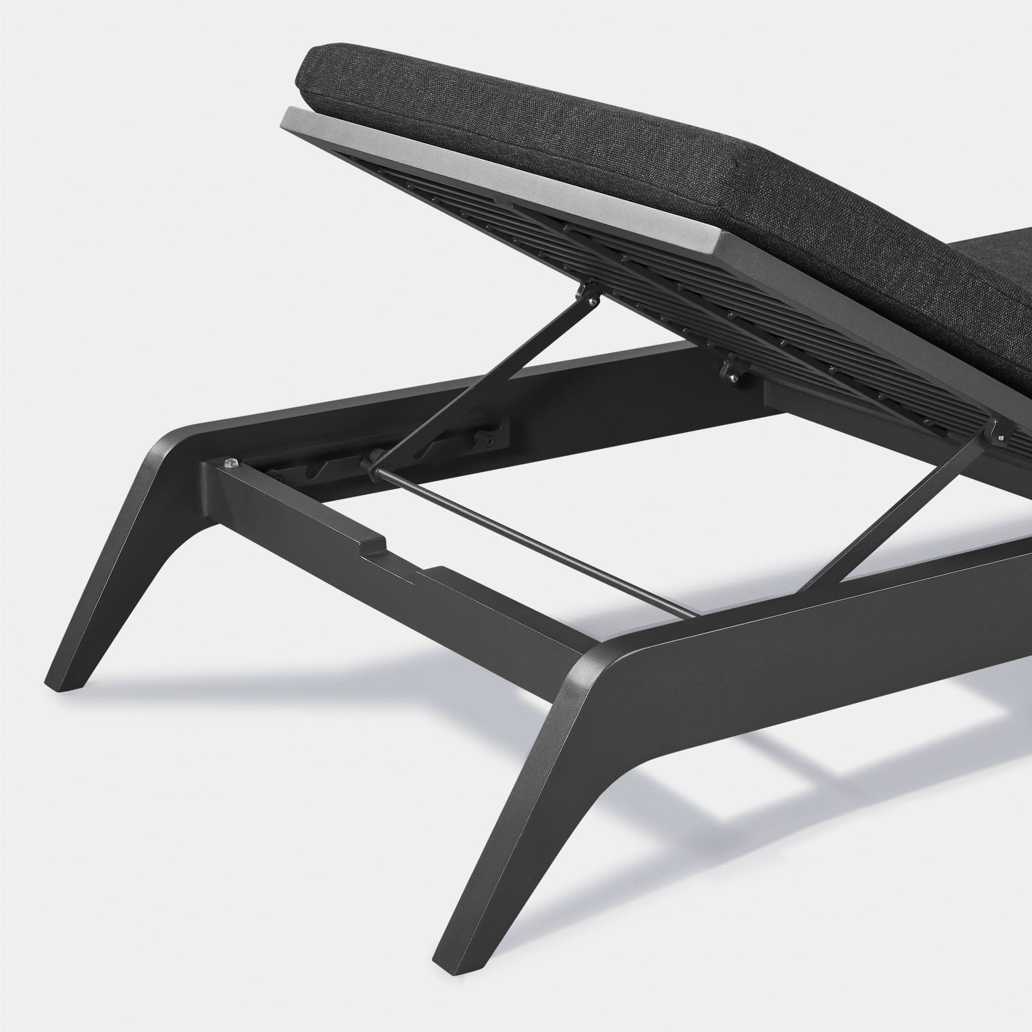 MLB Aluminum Slatted Sun Lounge