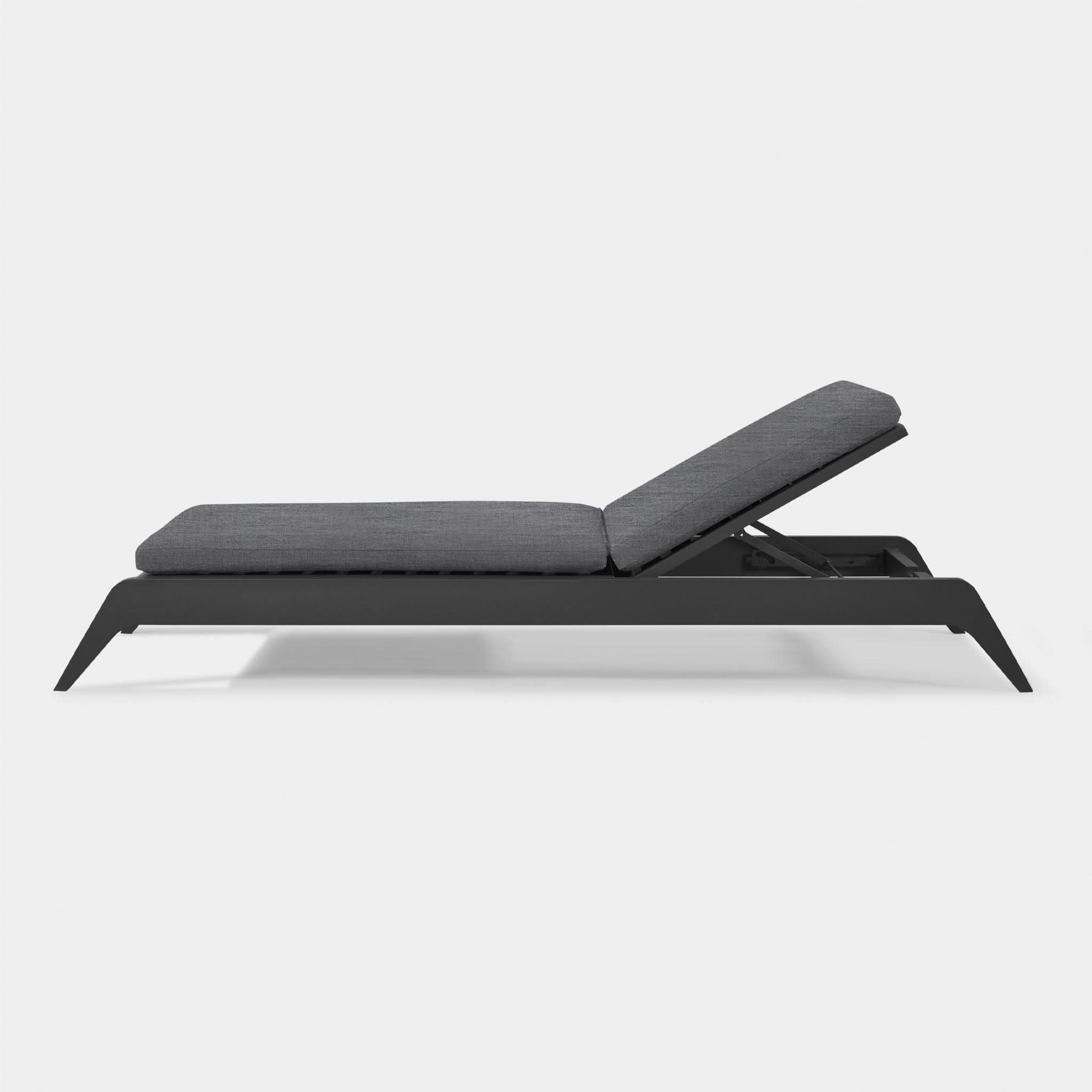 MLB Aluminum Slatted Sun Lounge