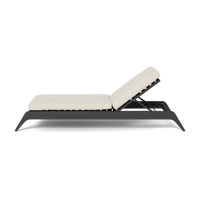 MLB Aluminum Slatted Sun Lounge