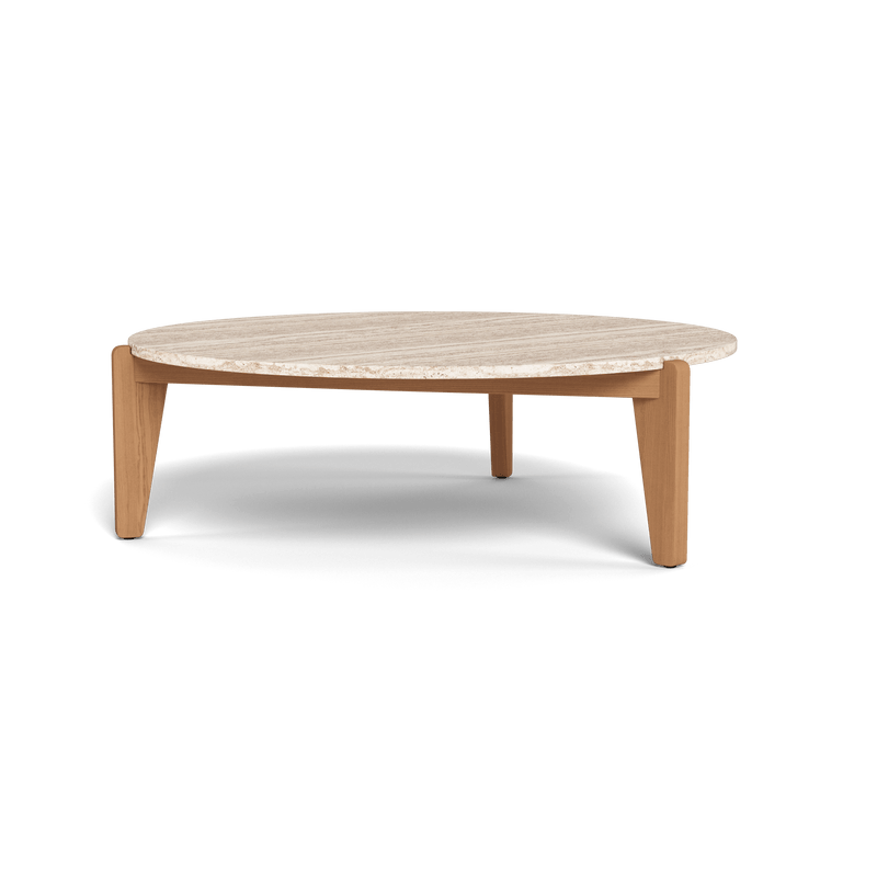Mlb Teak Round Coffee Table