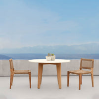 Mlb Teak Round Dining Table 1200
