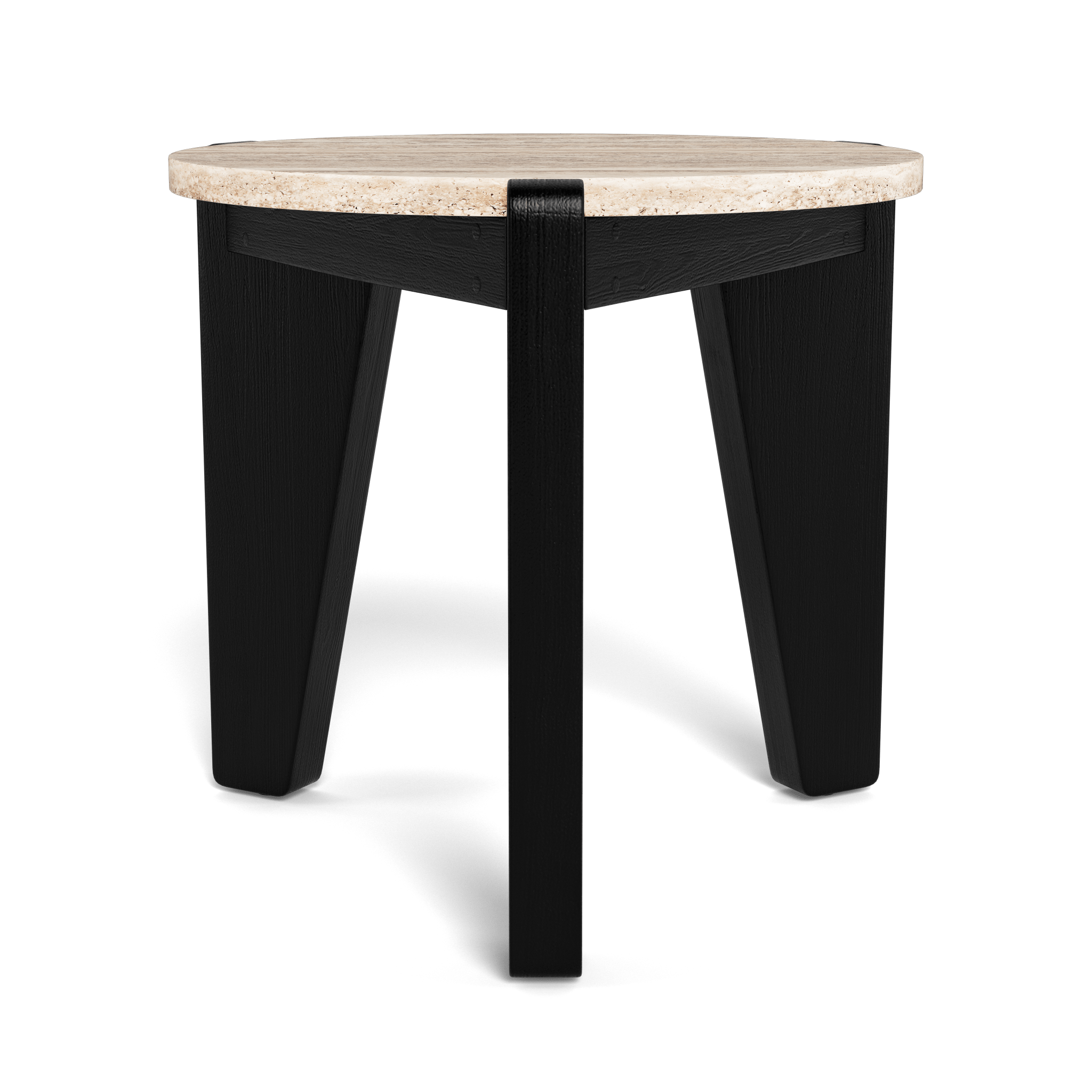 Mlb Teak Round Side Table