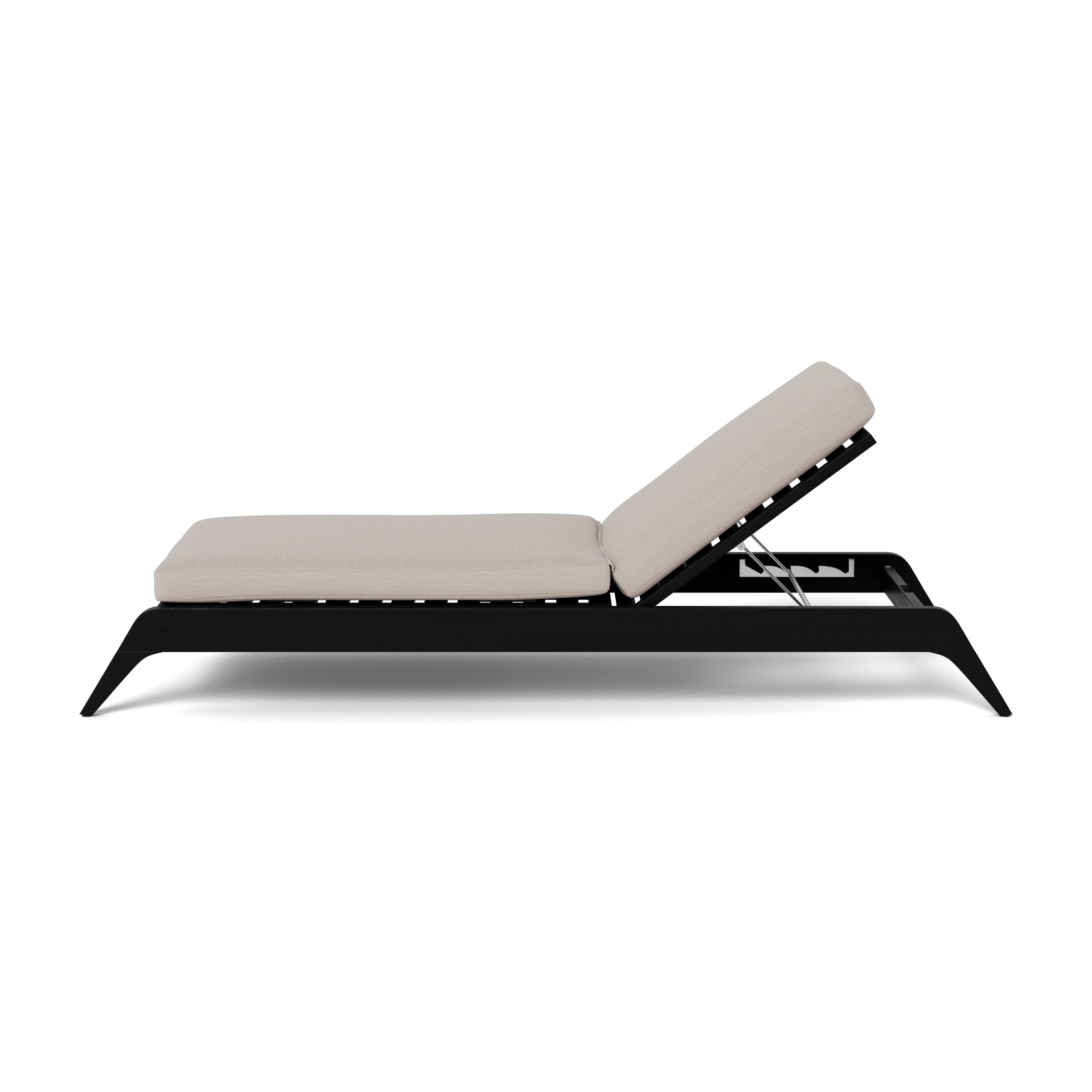 Mlb Teak Slatted Sun Lounge