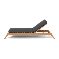 Mlb Teak Slatted Sun Lounge