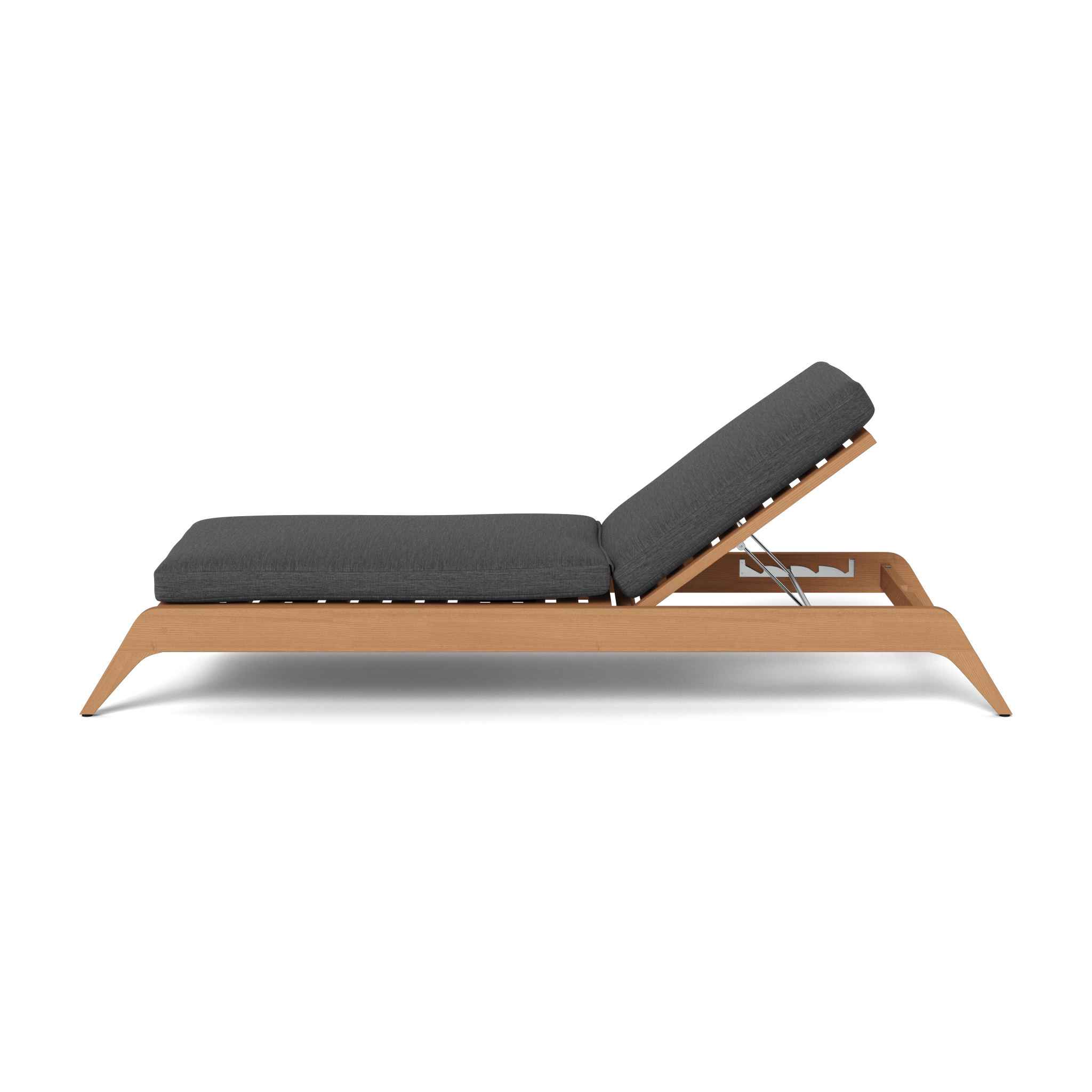 Mlb Teak Slatted Sun Lounge