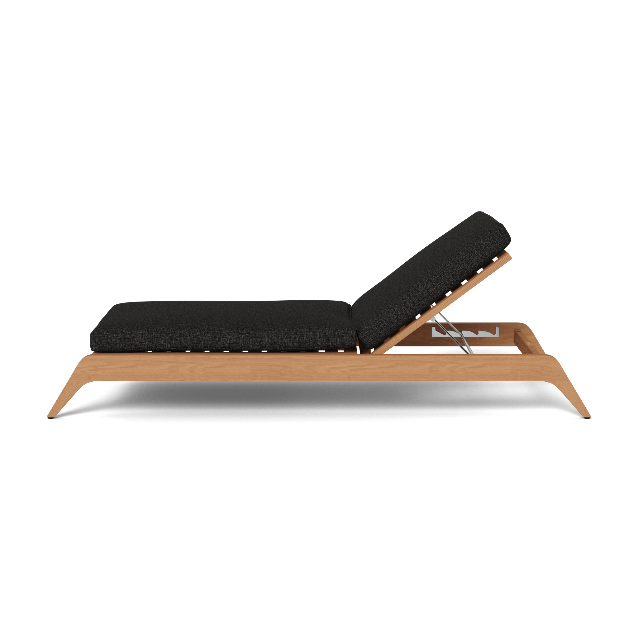 Mlb Teak Slatted Sun Lounge