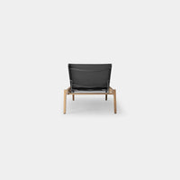 Nature Boy Stacking Sun Lounge | Teak Natural, Batyline Silver,