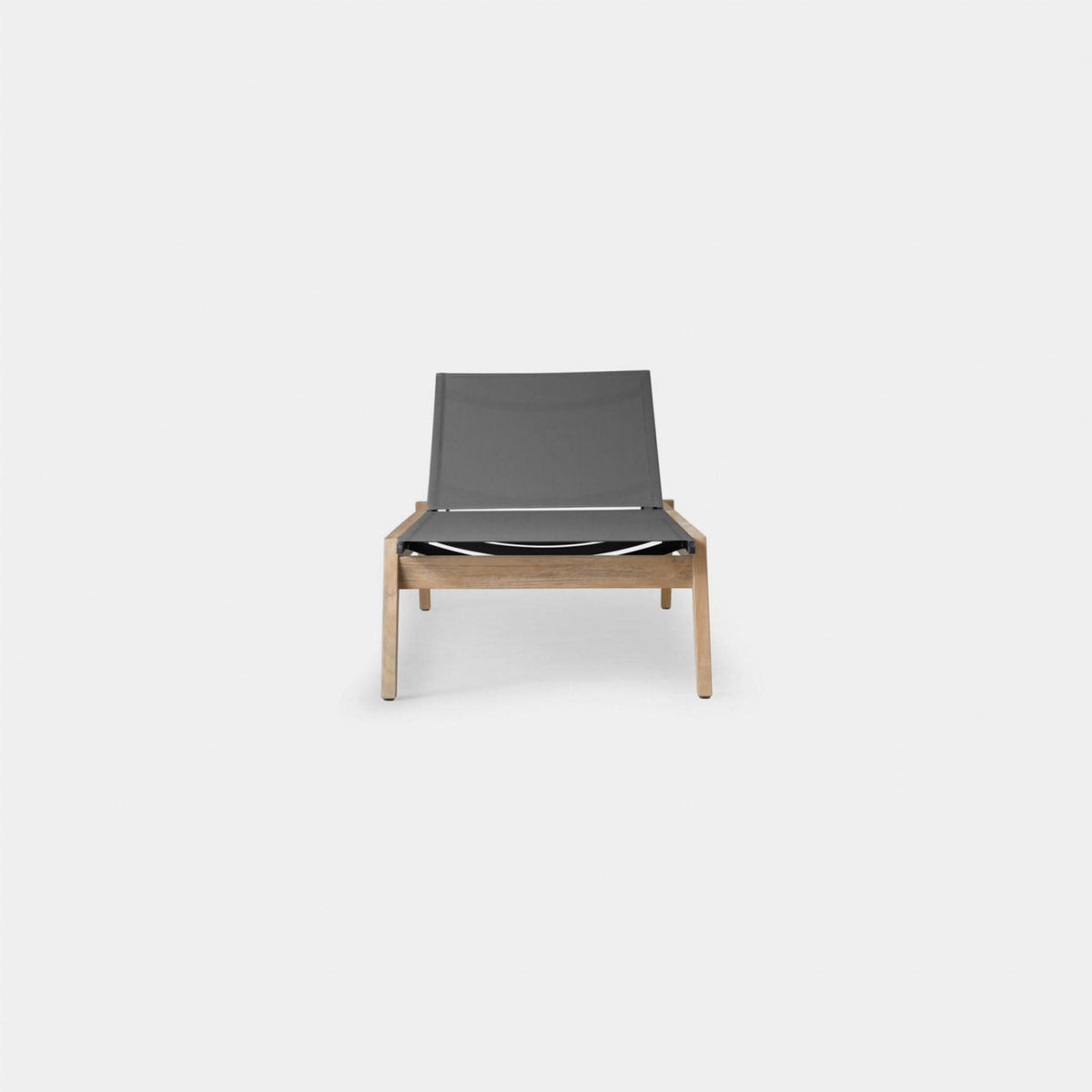 Nature Boy Stacking Sun Lounge | Teak Natural, Batyline Silver,