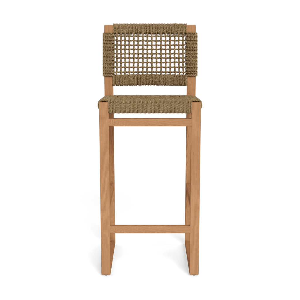 Noosa Bar Stool | Organic Solid Teak Outdoor Furniture – HARBOUR