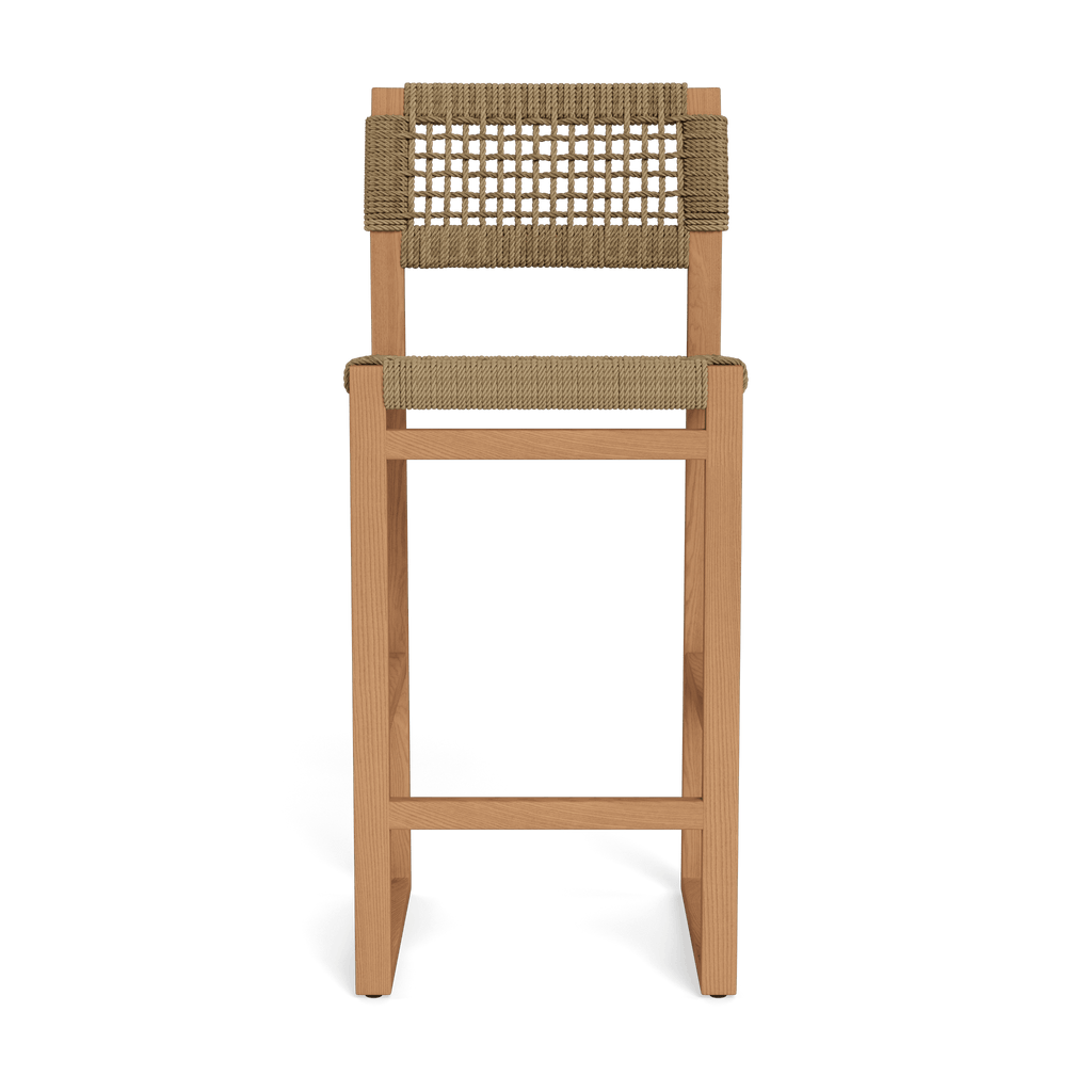 Noosa Counter Stool | Organic Solid Teak Outdoor Furniture – HARBOUR