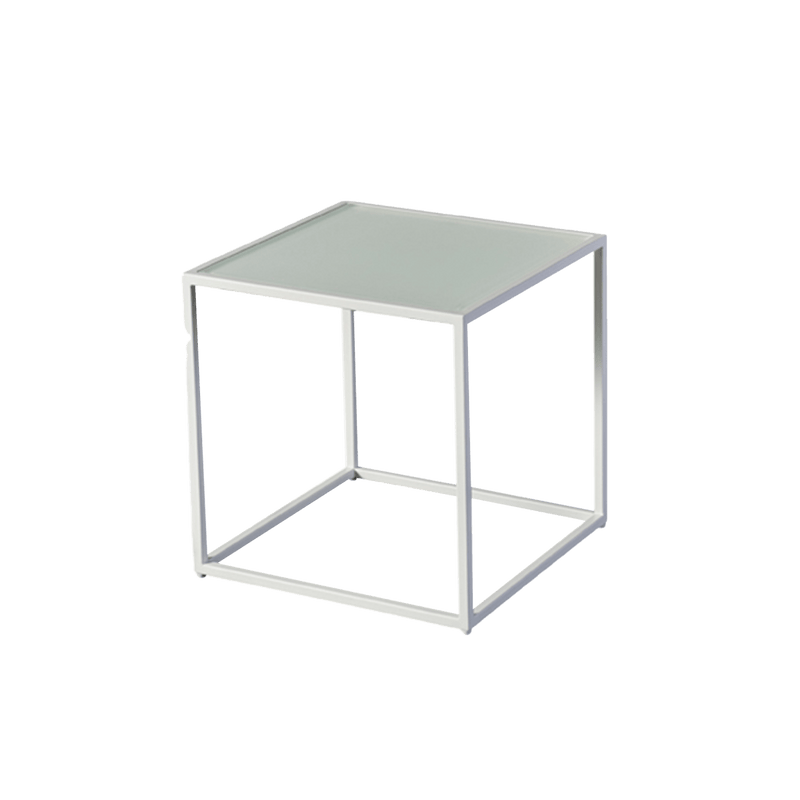 Pace Square Side Table - Harbour - Harbour - PACE-11B-ALWHI-MAWHI