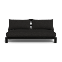 Pacific Teak 2 Seat Armless Sofa