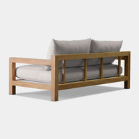 Καναπές 2 θέσεων από ξύλο Pacific Teak
