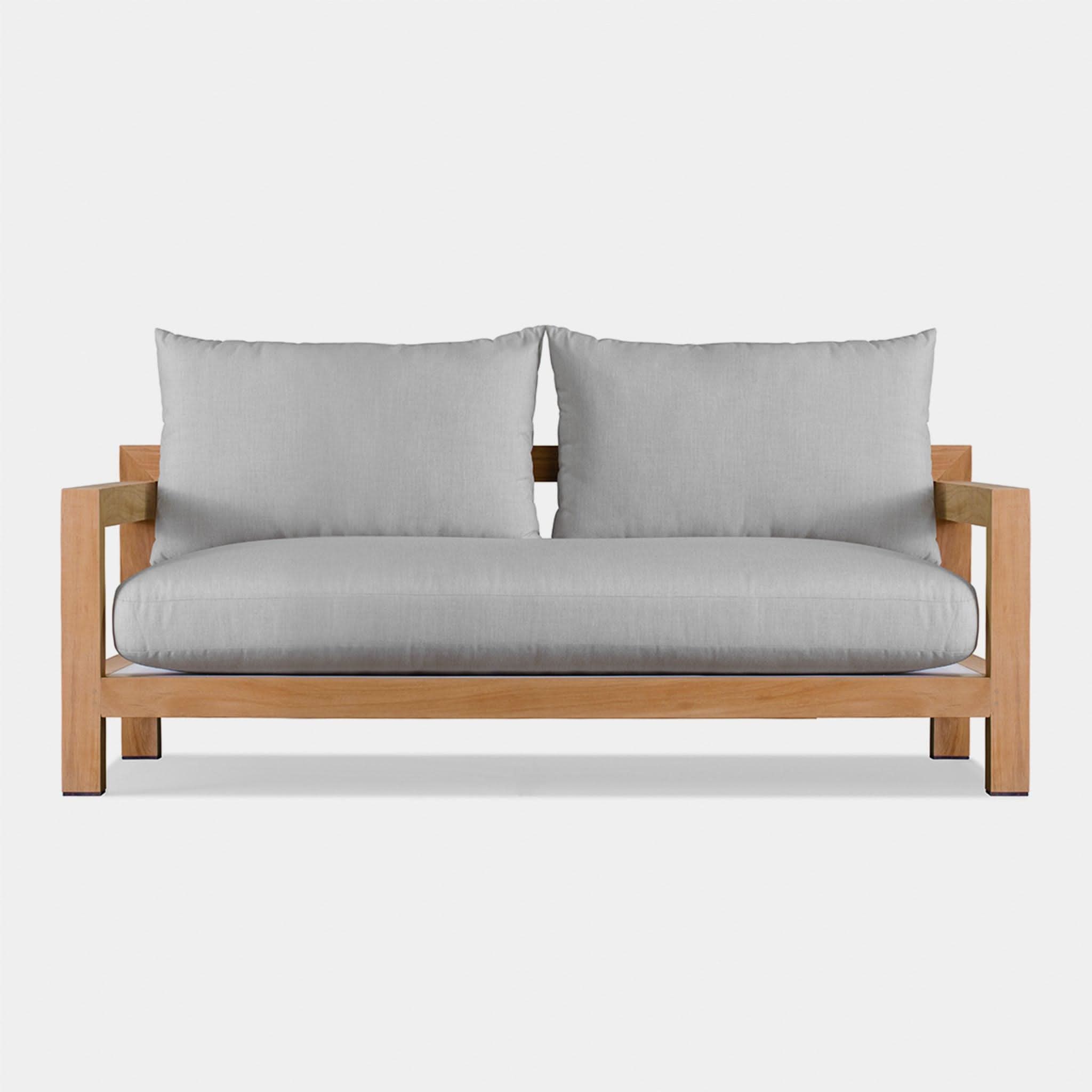 Καναπές 2 θέσεων από ξύλο Pacific Teak