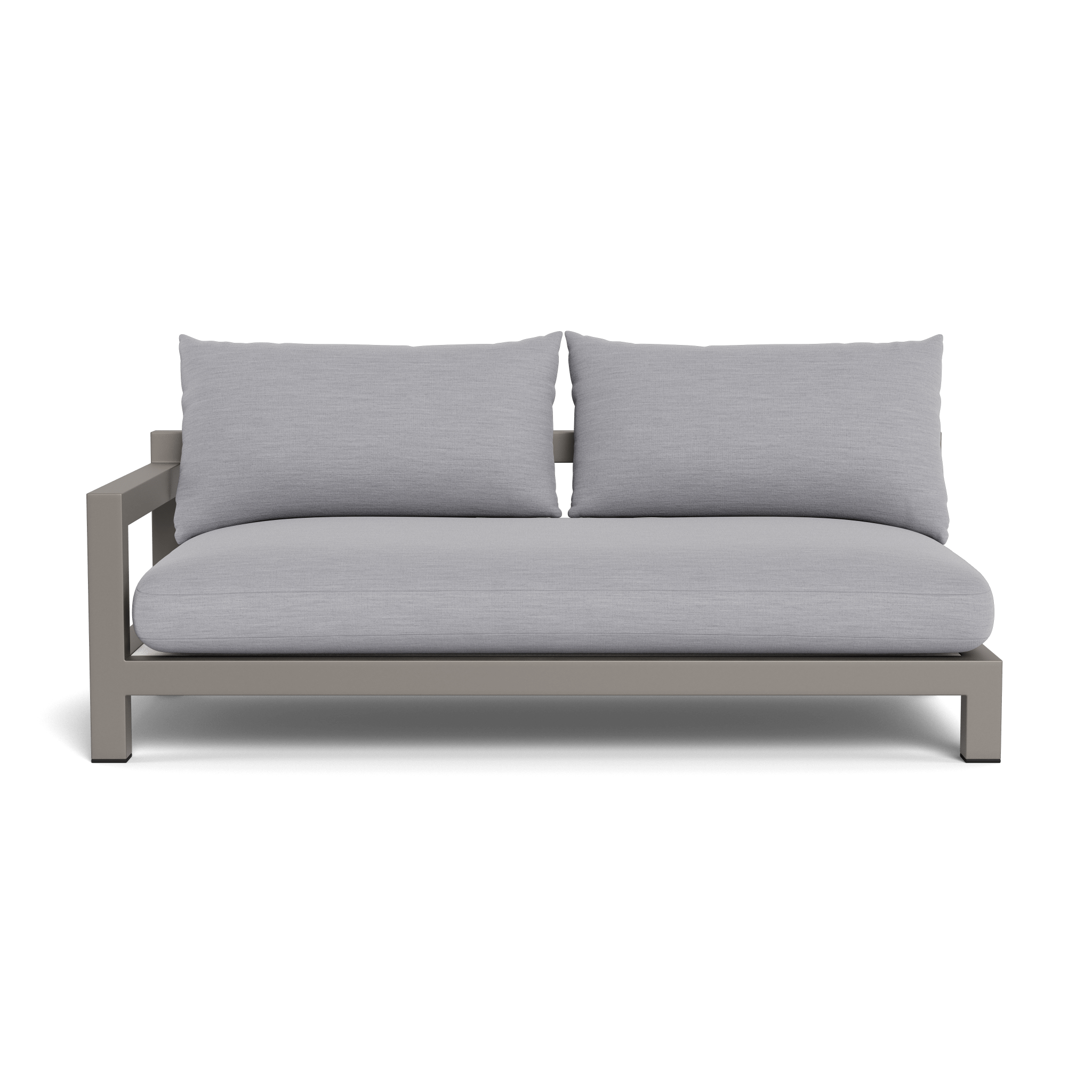 Pacific Aluminum 2 Seat 1 Arm