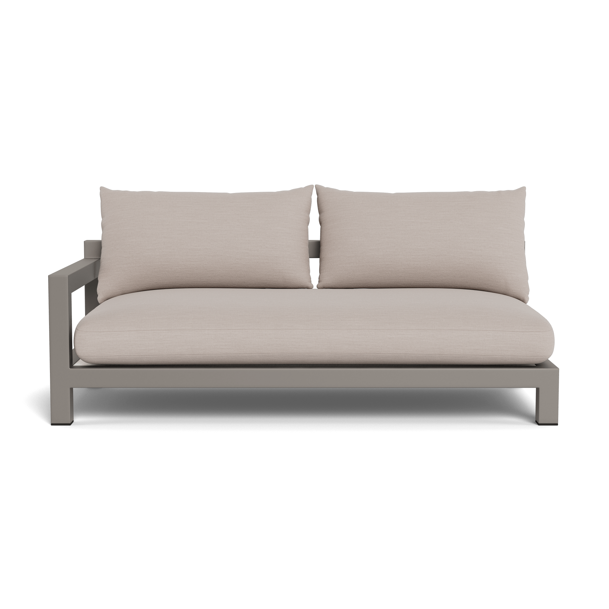 Pacific Aluminum 2 Seat 1 Arm
