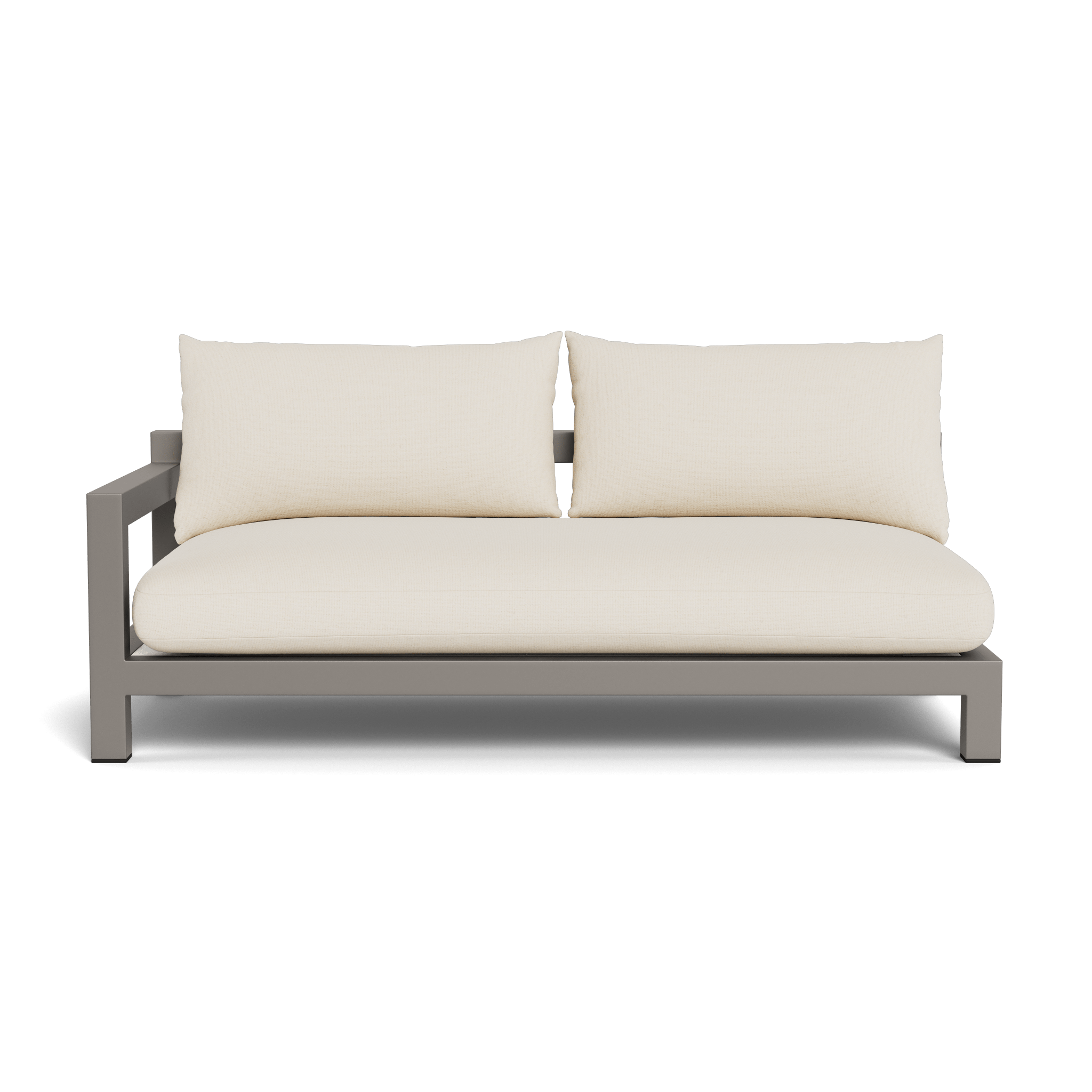 Pacific Aluminum 2 Seat 1 Arm