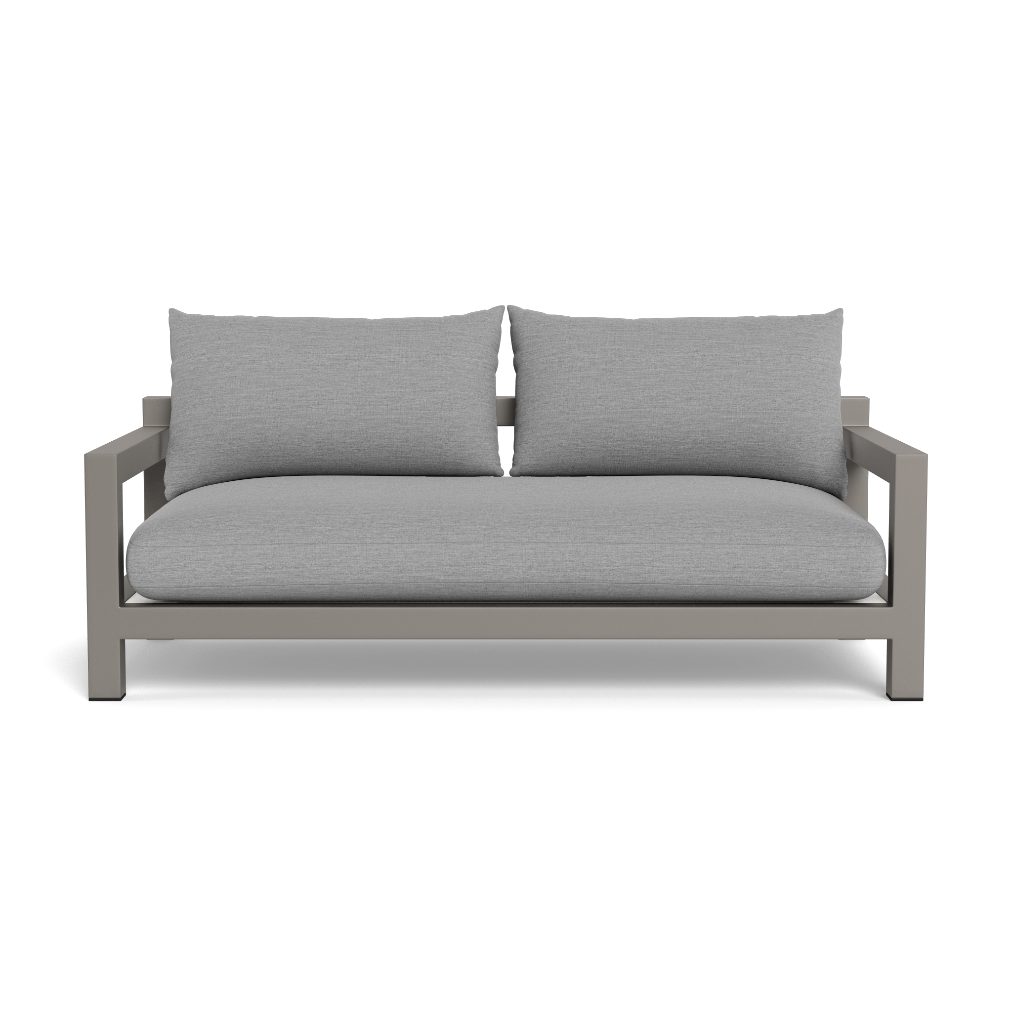 Pacific Aluminum 2 Seat Sofa