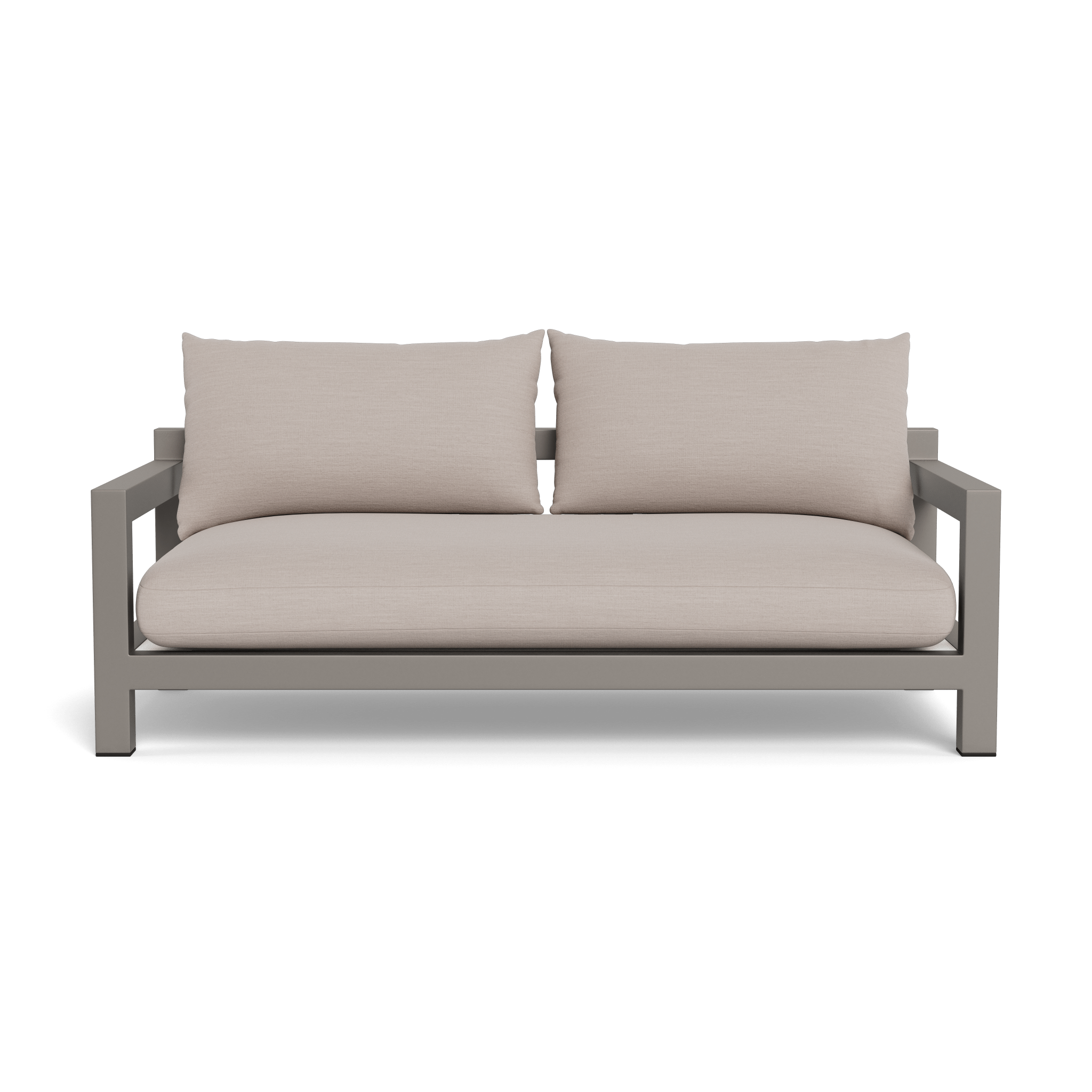 Pacific Aluminum 2 Seat Sofa