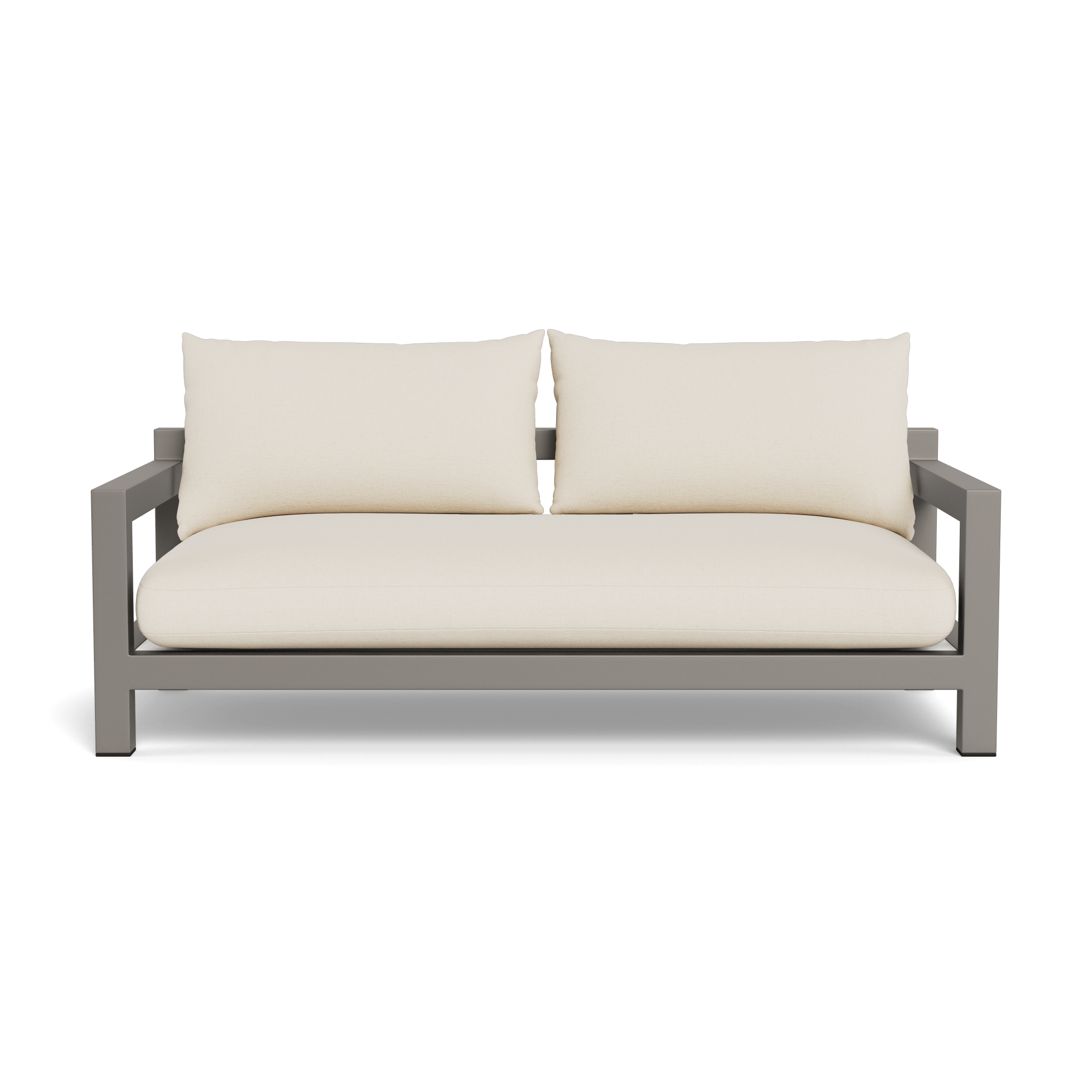 Pacific Aluminum 2 Seat Sofa