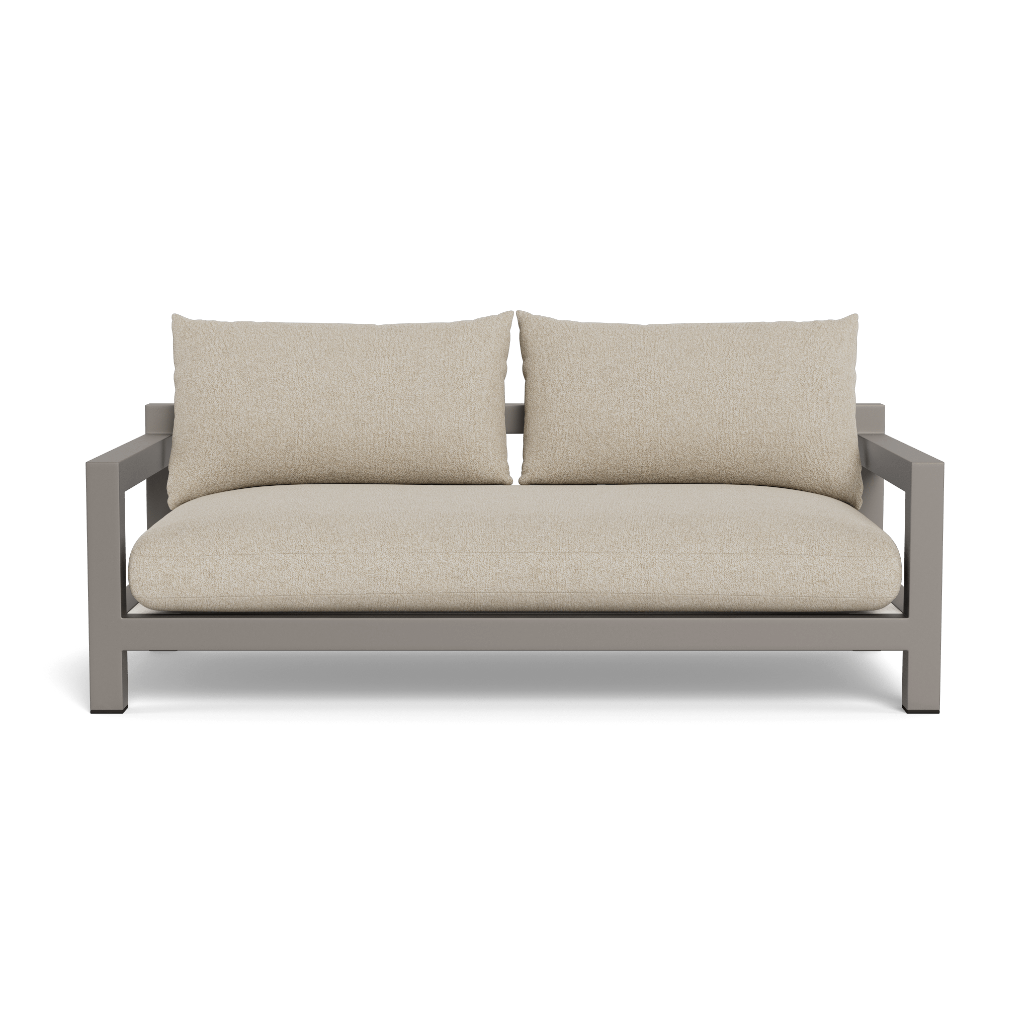 Pacific Aluminum 2 Seat Sofa