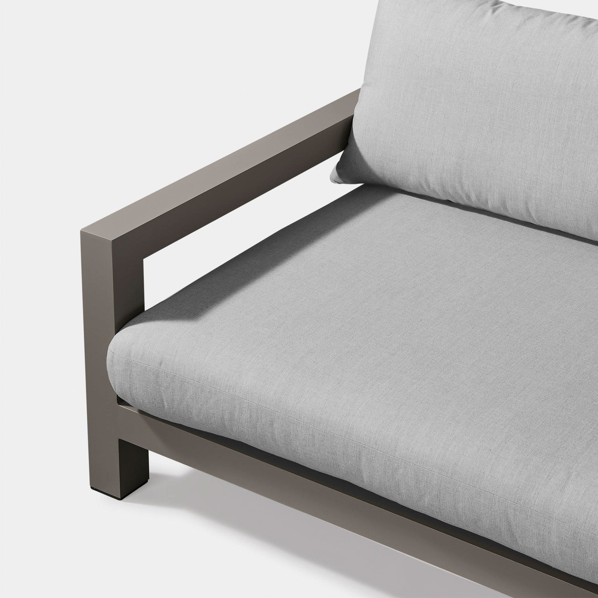 Pacific Aluminum 3 Seat Sofa
