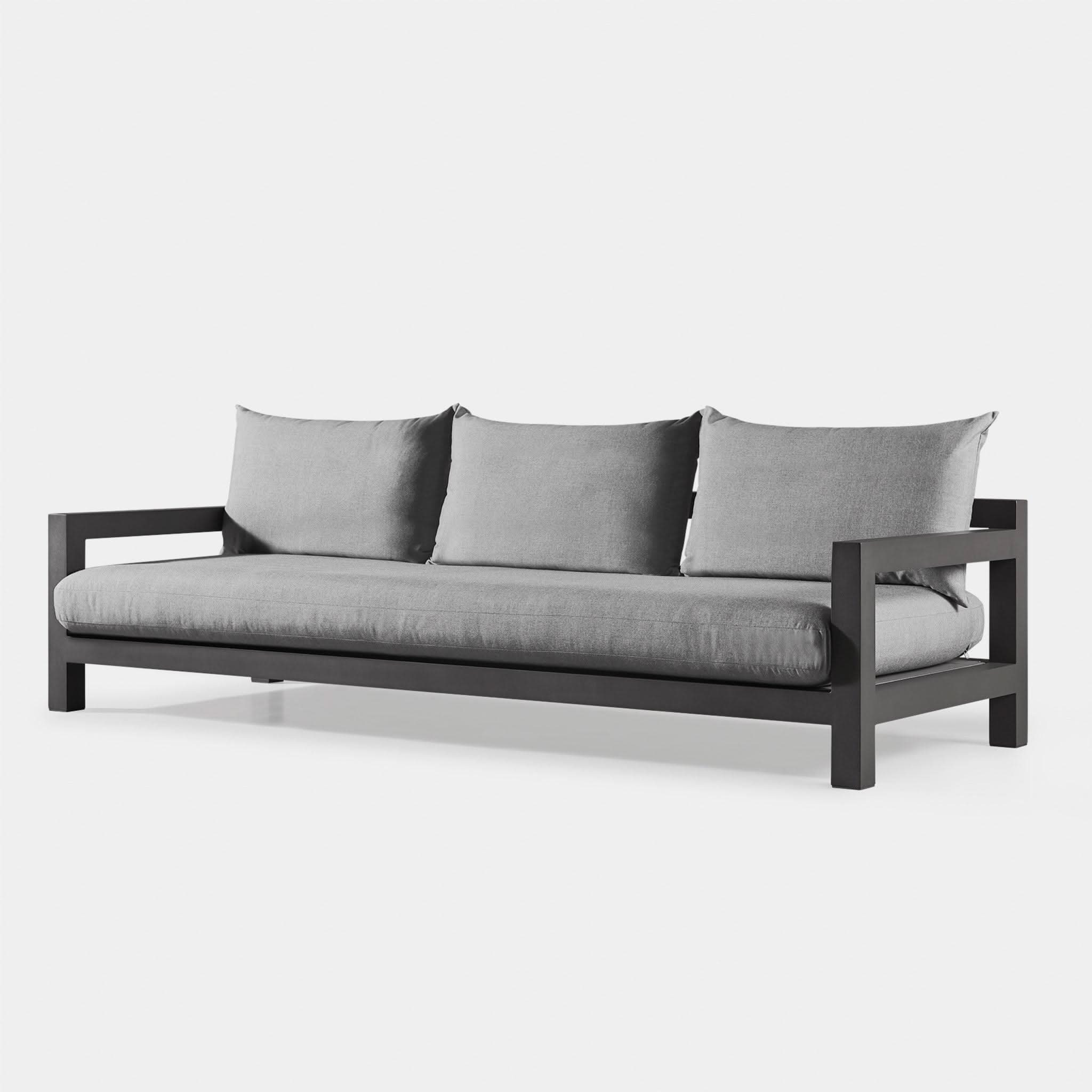 Pacific Aluminum 3 Seat Sofa