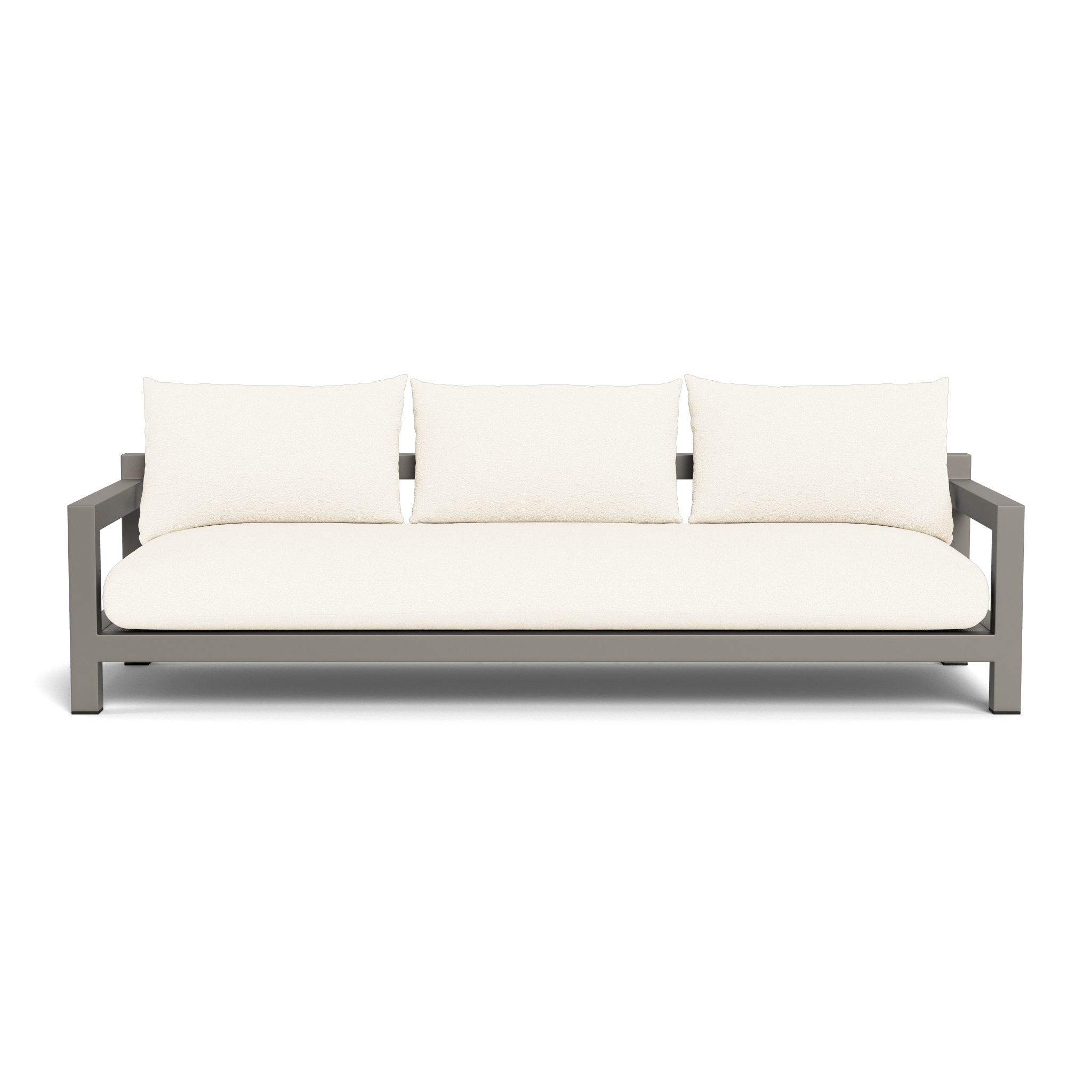 Pacific Aluminum 3 Seat Sofa